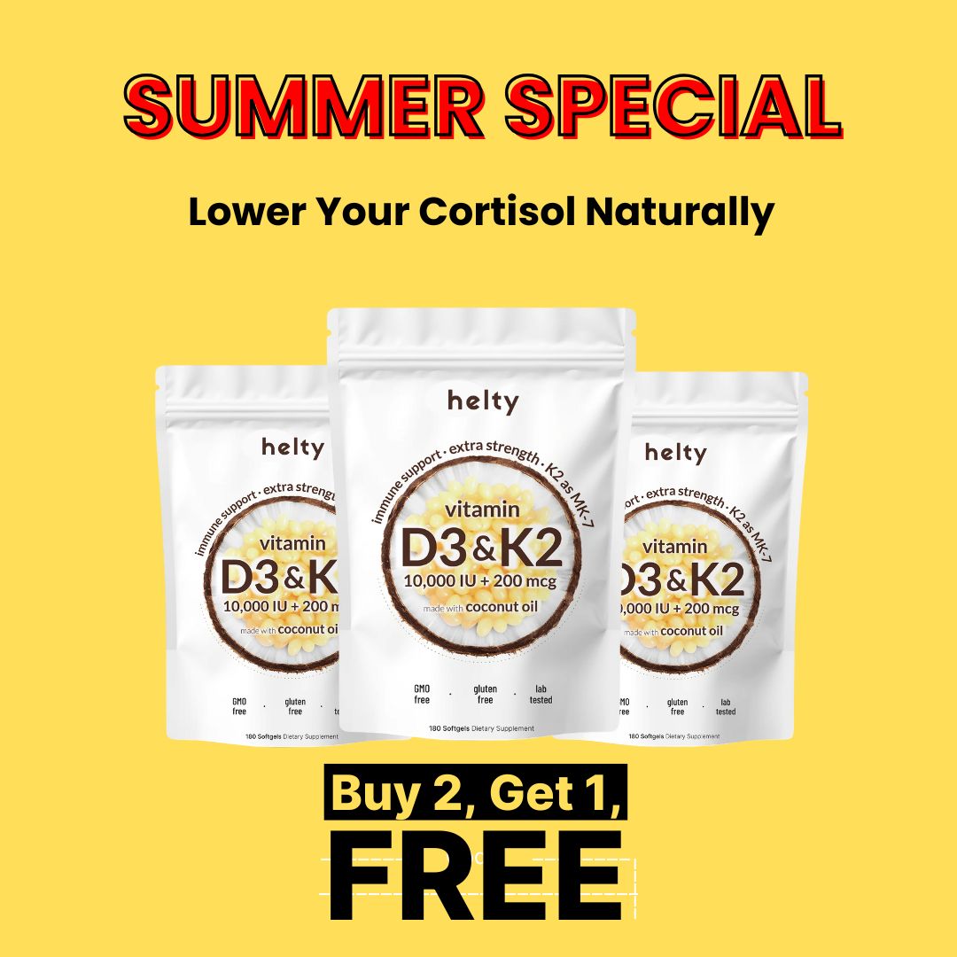 HELTY High Potency Vitamin D3 & K2