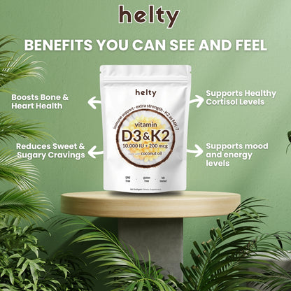 HELTY High Potency Vitamin D3 & K2